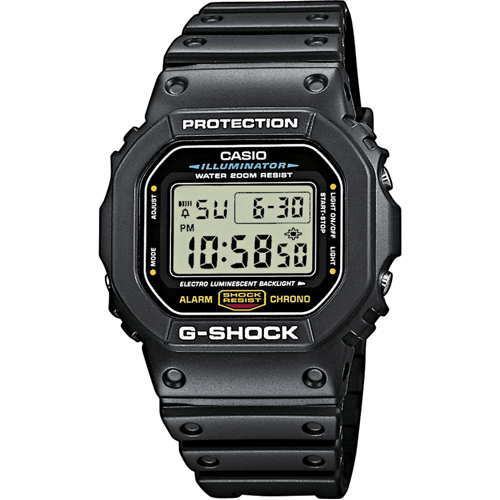Orologio G-Shock Classic Style DW-5600E-1VER Classic • EAN: 4971850856436 •  Orologio.it