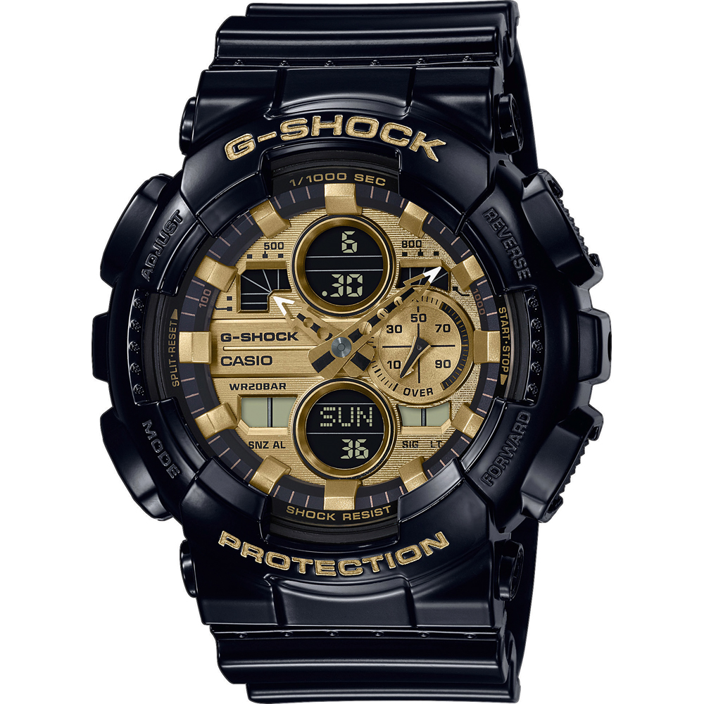 Orologio G-Shock Classic Style GA-140GB-1A1ER Ana-Digi - Garrish Black