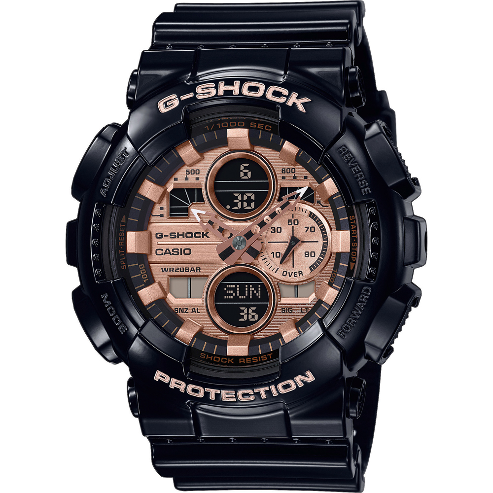 Orologio G-Shock Classic Style GA-140GB-1A2ER Ana-Digi - Garrish Black