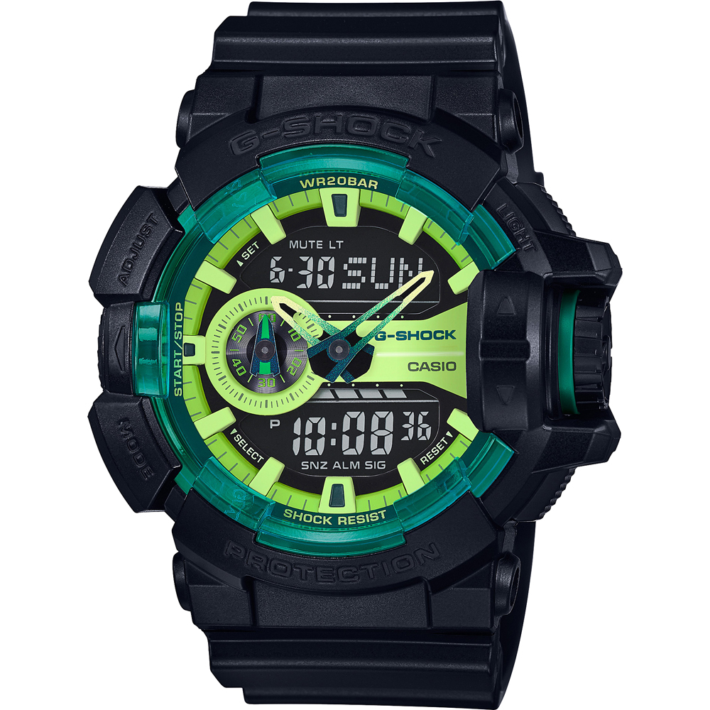 Orologio G-Shock Classic Style GA-400LY-1A Rotary Switch - Classic Lime
