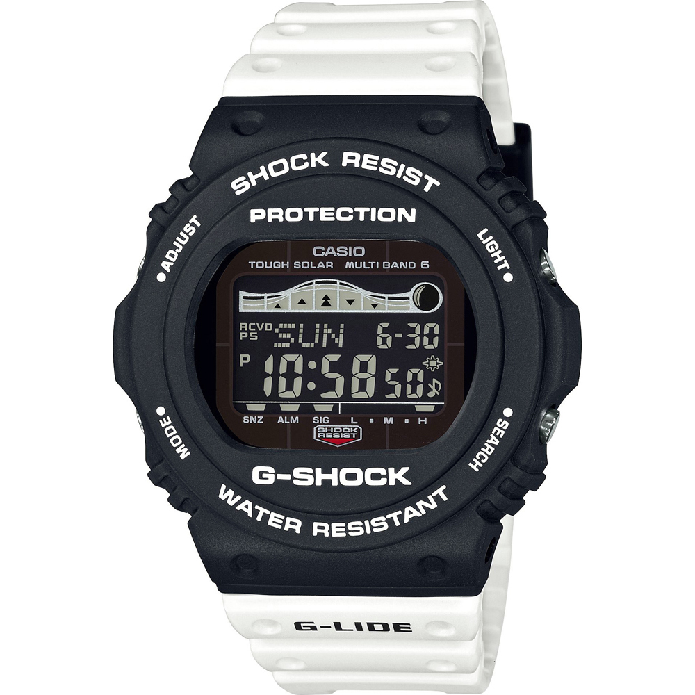 Orologio G-Shock Classic Style GWX-5700SSN-1ER G-Lide - Avoid Shark Attack