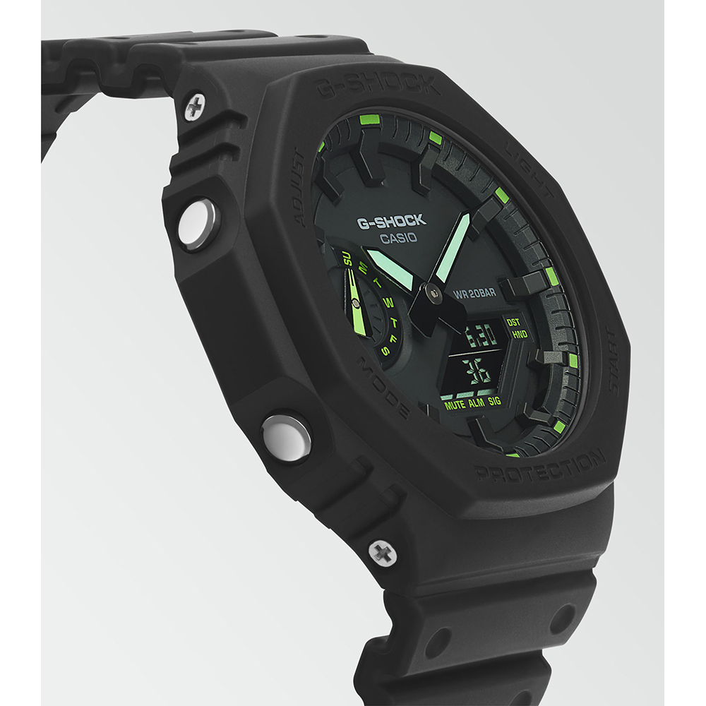 Orologio G-Shock Classic Style GA-2100-1A3ER Neon Accent • EAN:  4549526319280 • Orologio.it