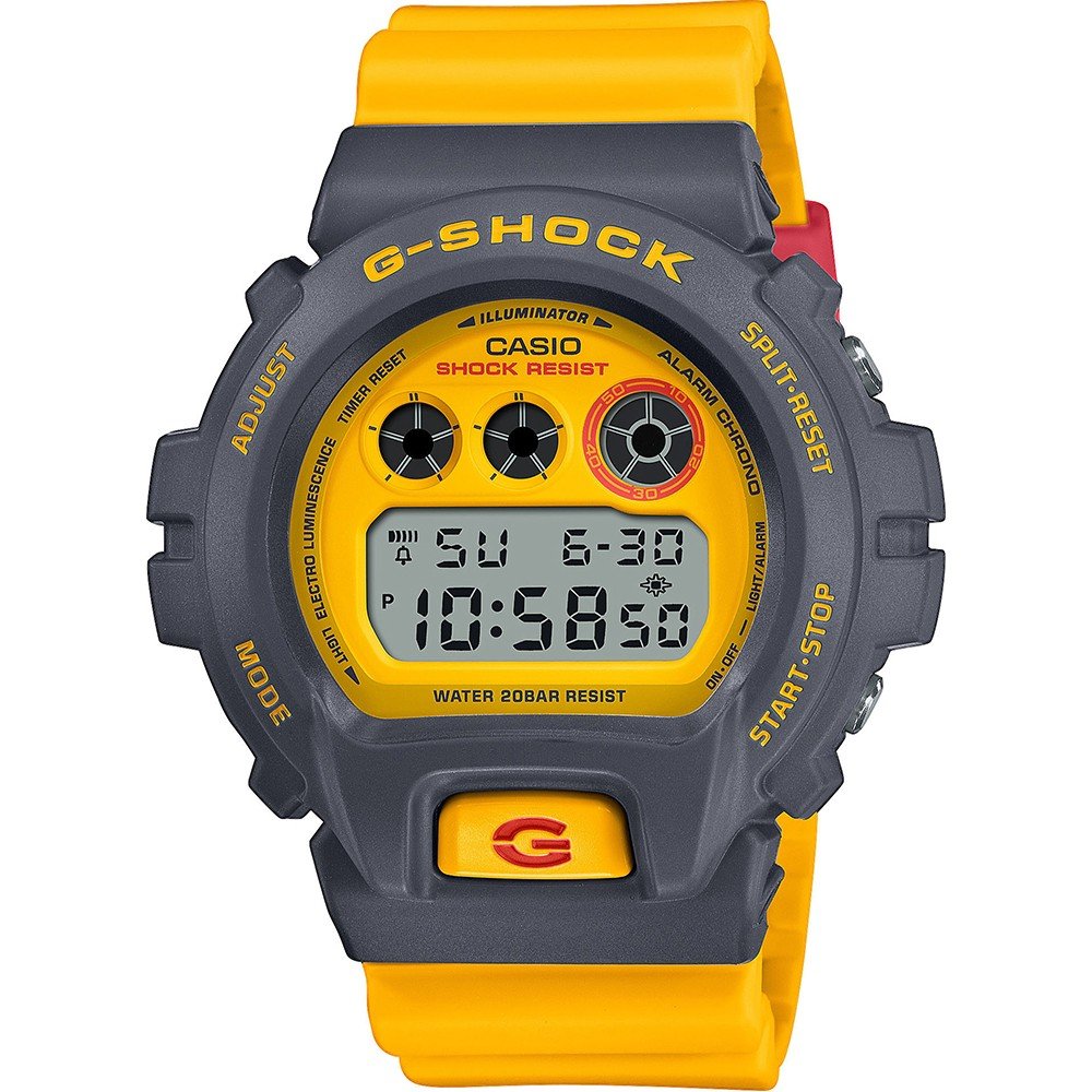Orologio G-Shock Classic Style DW-6900Y-9ER 90's Heritage Color