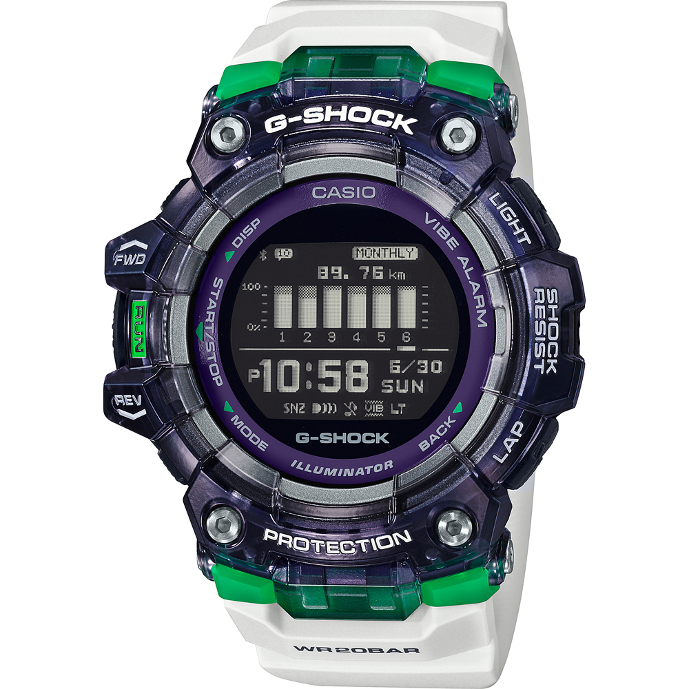 Orologio G-Shock G-Squad GBD-100SM-1A7ER G-Squad Bluetooth