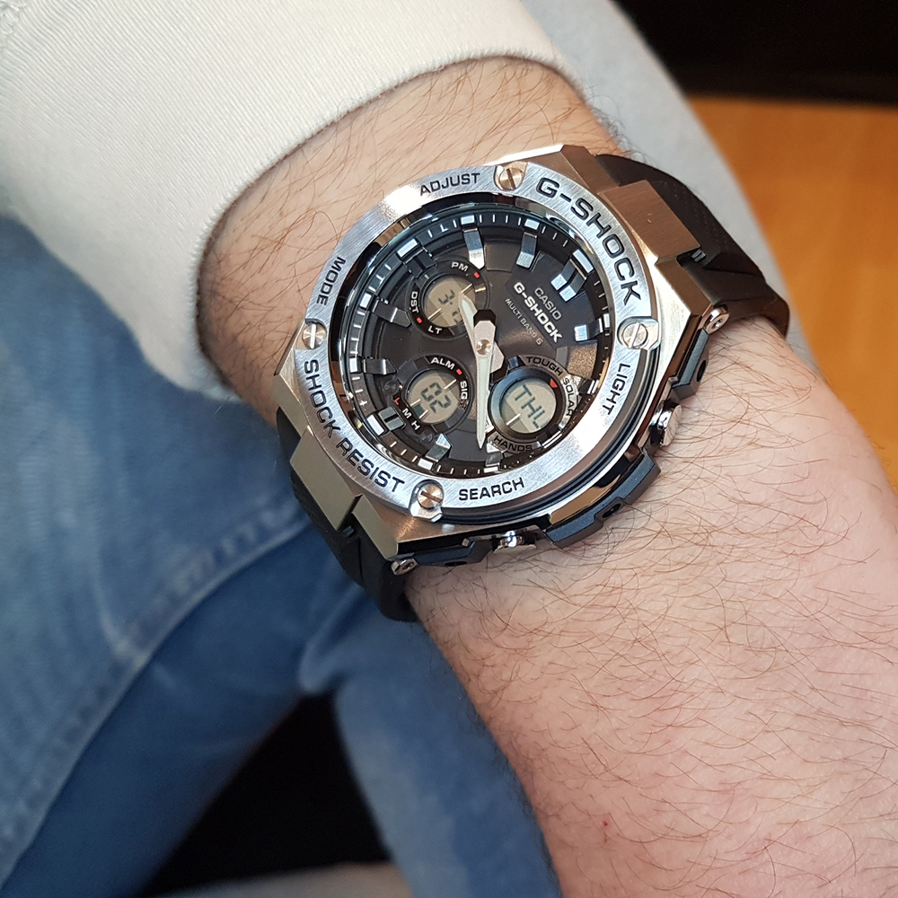 Orologio G-Shock G-Steel GST-W110-1AER G-Steel Tough Solar • EAN:  4971850028222 • Orologio.it