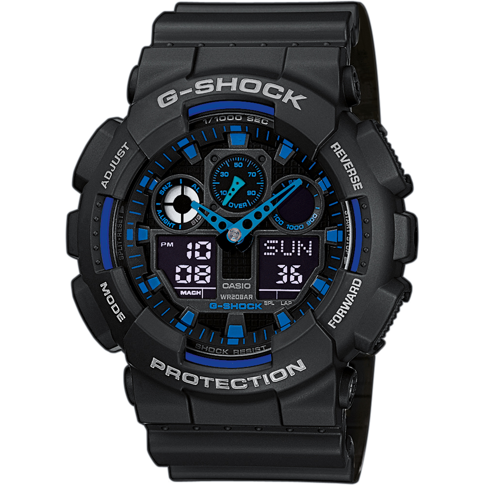 Orologio G-Shock Classic Style GA-100-1A2ER Ana-Digi