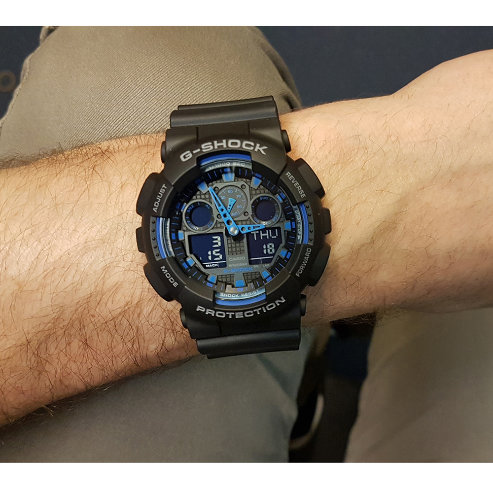G-Shock GA2100RL-1A Orologio Uomo Nero - Carbon Core Guard, 200m, Ottagonale