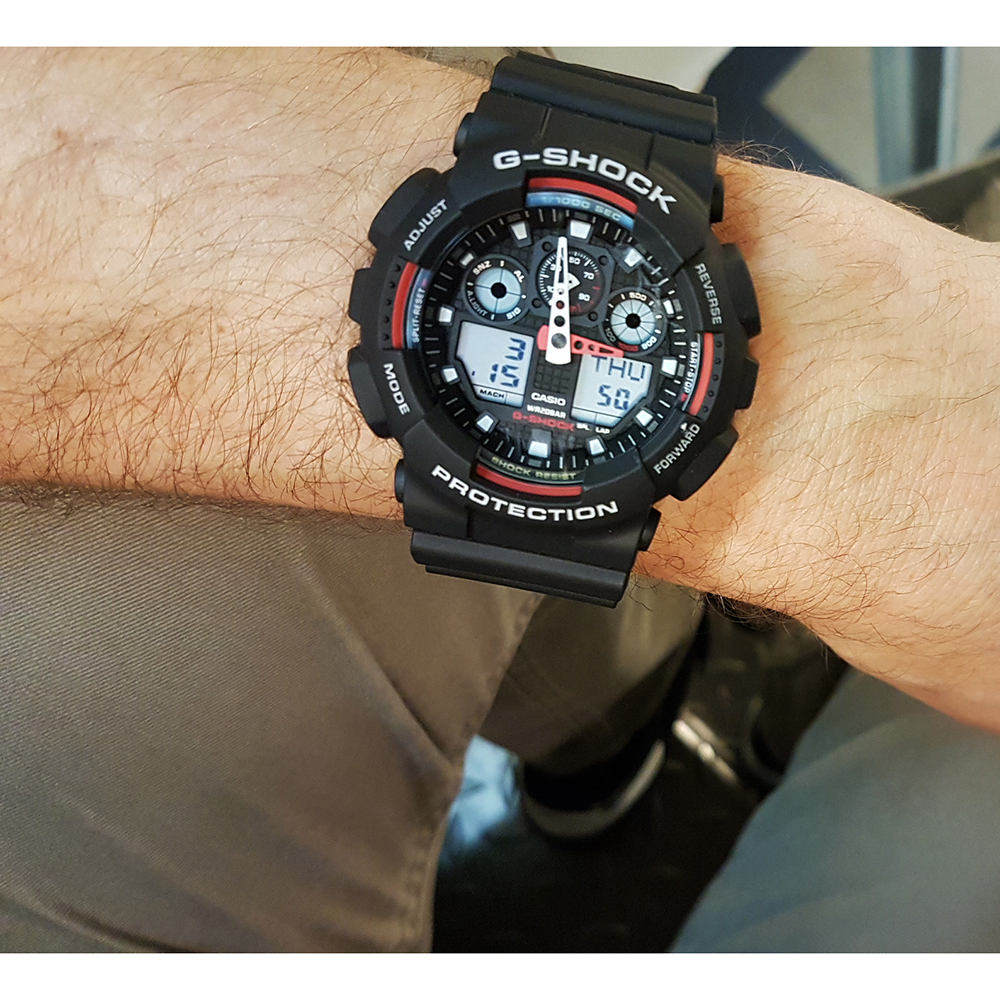 Orologio G-Shock Classic Style GA-100-1A4ER Ana-Digi • EAN: 4971850443940 •  Orologio.it