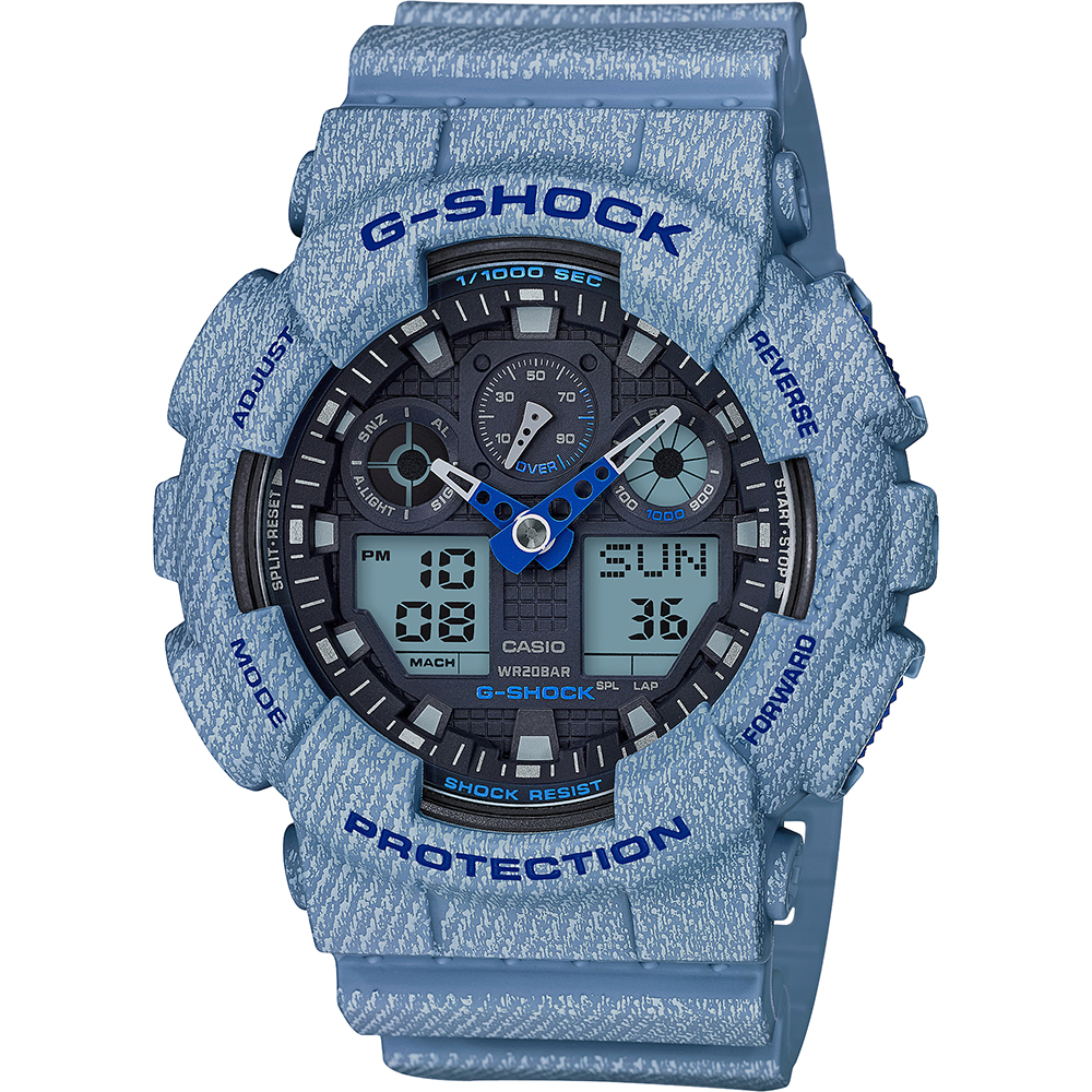 Orologio G-Shock Classic Style GA-100DE-2AER Denim Color