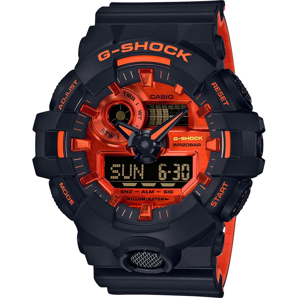 Orologio G-Shock Classic Style GA-700BR-1A Bright Orange
