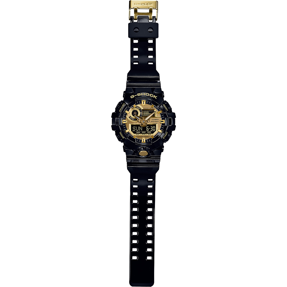 Orologio G-Shock Classic Style GA-710GB-1AER Streetwear - Garrish Black •  EAN: 4549526144646 • Orologio.it