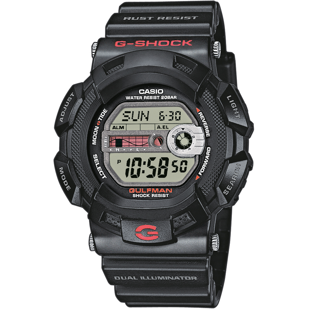 Orologio G-Shock Master of G G-9100-1ER Gulfman