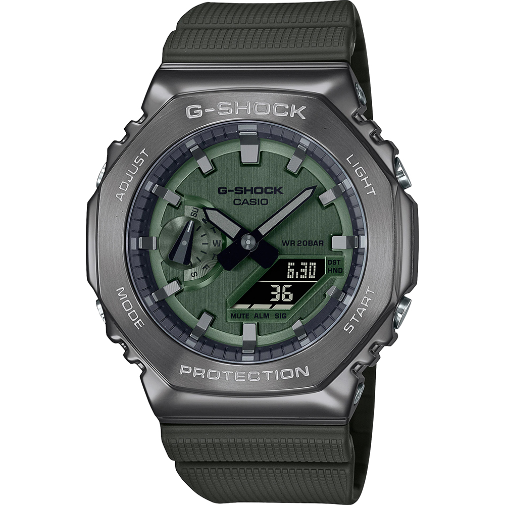 Orologio G-Shock G-Metal GM-2100B-3AER Metal Covered CasiOak