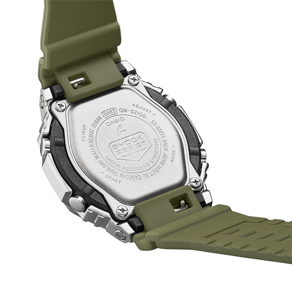 Orologio G-Shock Classic Style GM-S2100-3AER Metal Covered - CasiOak Lady •  EAN: 4549526306884 • Orologio.it