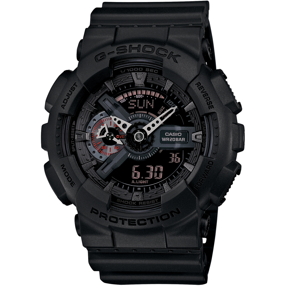 Orologio G-Shock Classic Style GA-110MB-1AER Mission Black