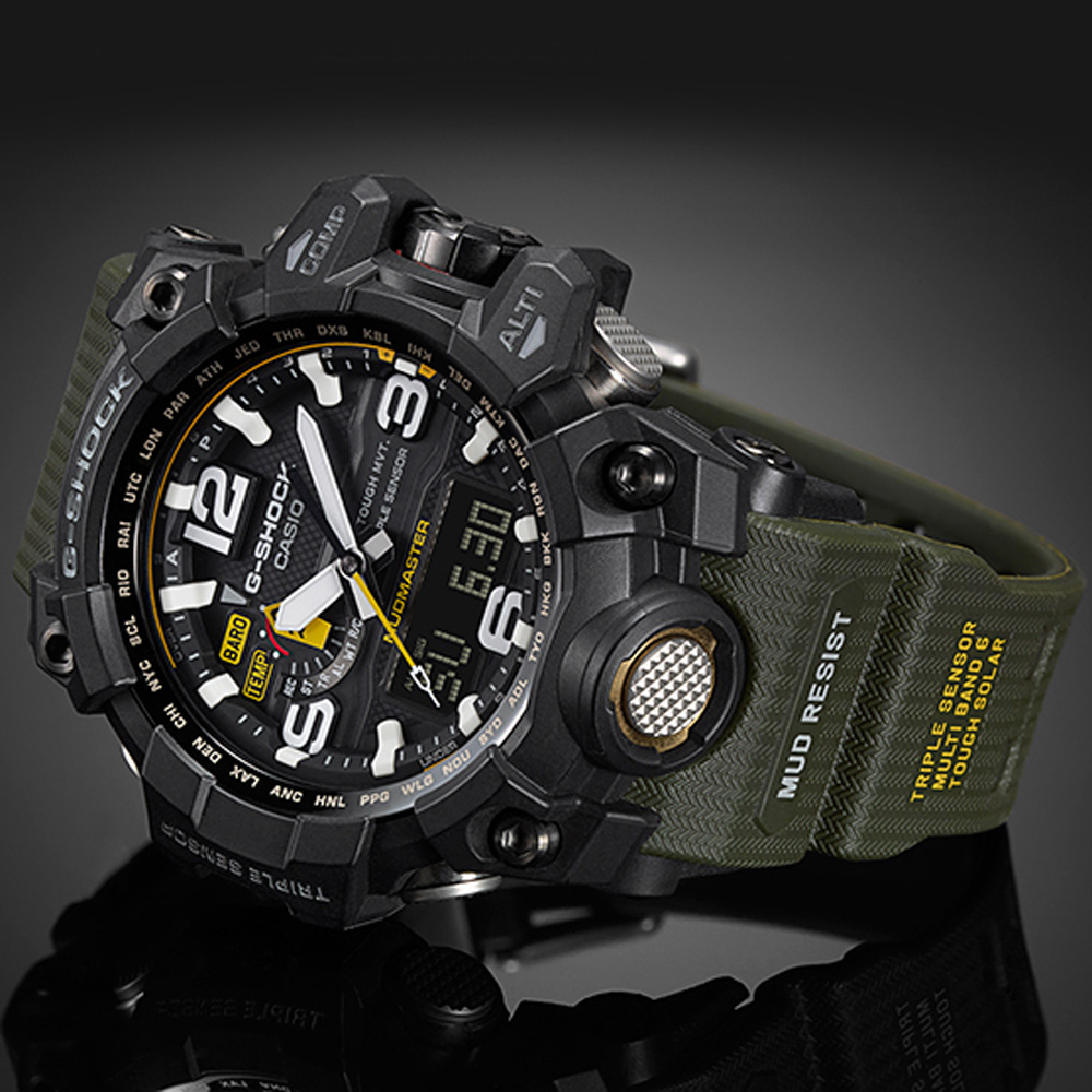 Orologio G-Shock Master of G GWG-1000-1A3ER Mudmaster • EAN: 4971850028345  • Orologio.it