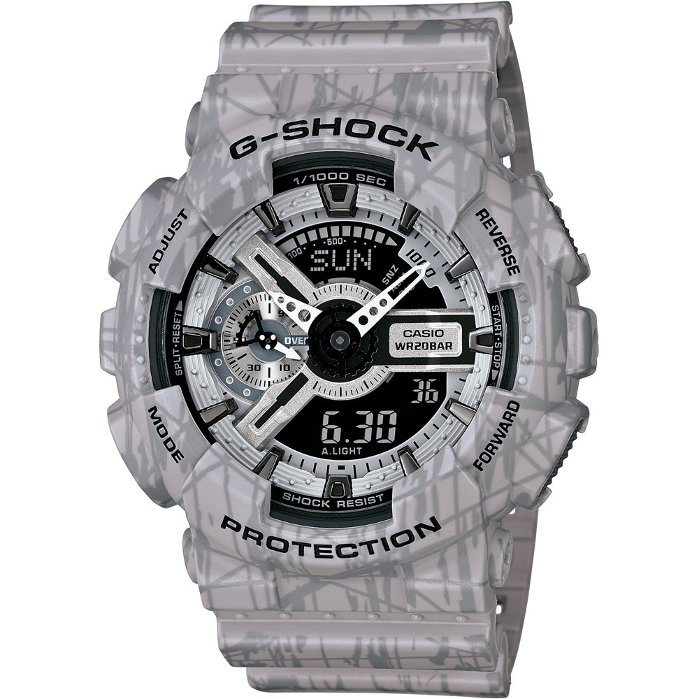 Orologio G-Shock Classic Style GA-110SL-8A Slash Pattern