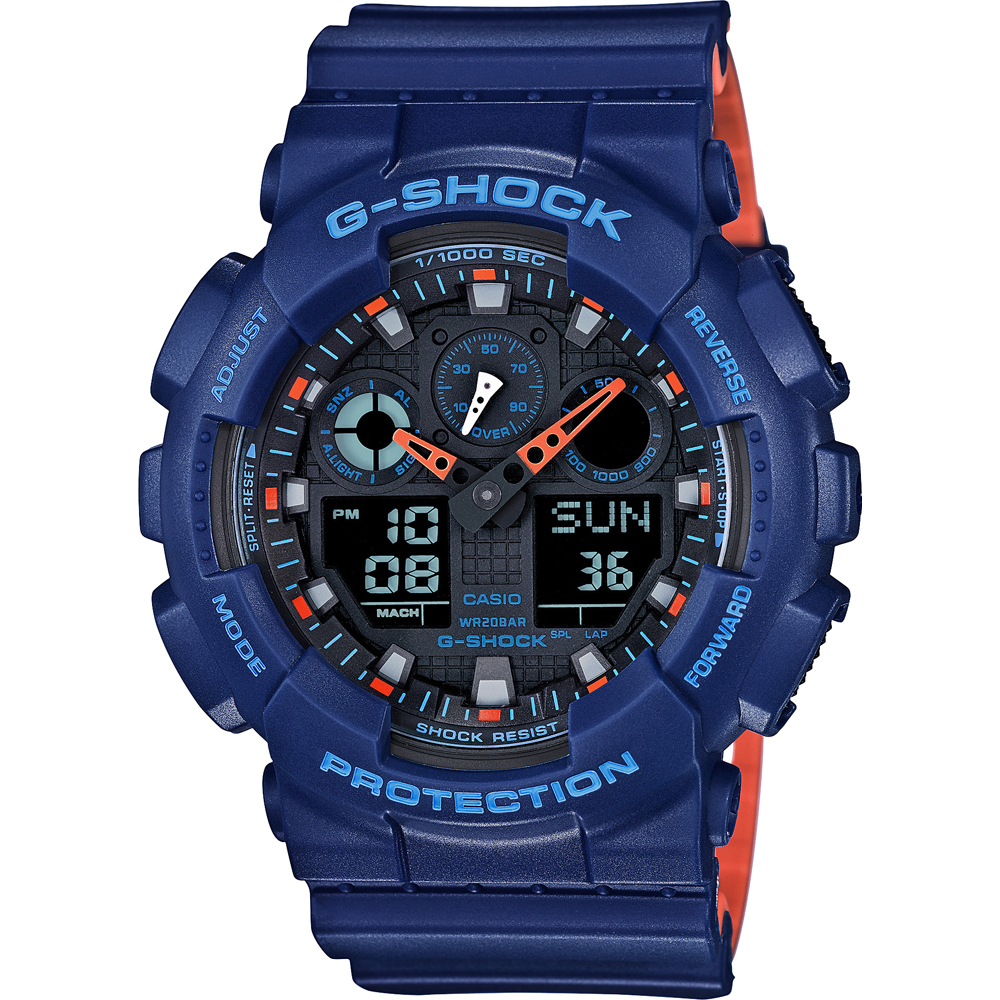 Orologio G-Shock Classic Style GA-100L-2AER Ana-Digi - Layered Color