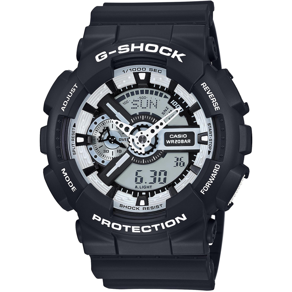 Orologio G-Shock Classic Style GA-110BW-1AER Team Zebra