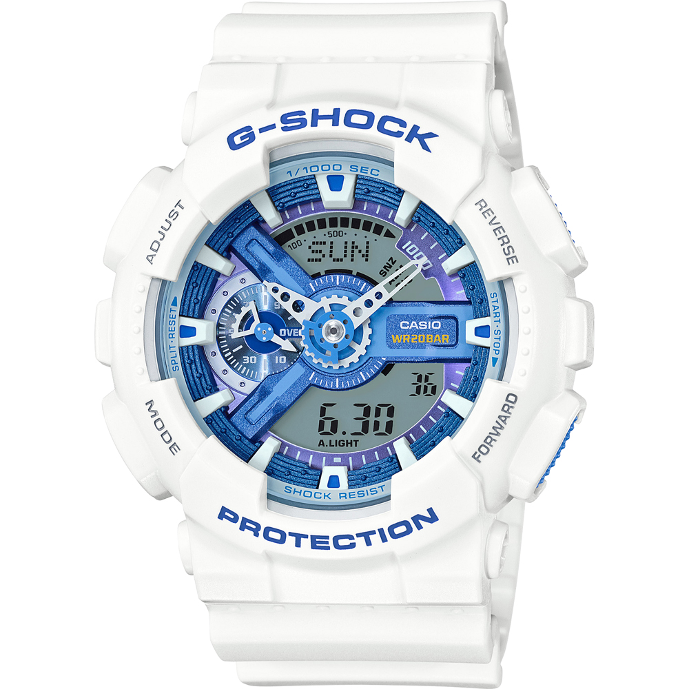 Orologio G-Shock Classic Style GA-110WB-7A White & Blue