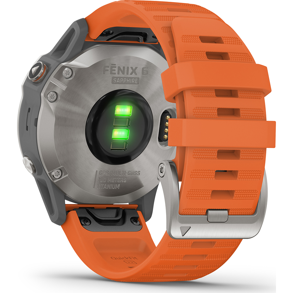 Orologio Garmin Fenix 010-02158-14 Fenix 6 Sapphire • EAN: 0753759232788 •  Orologio.it