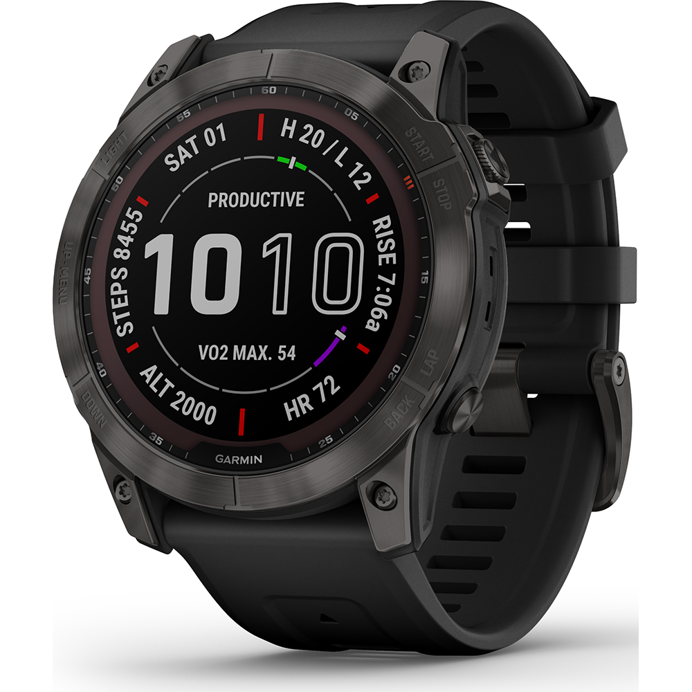 Orologio Garmin Fenix 010-02541-23 Fenix 7X Sapphire Solar