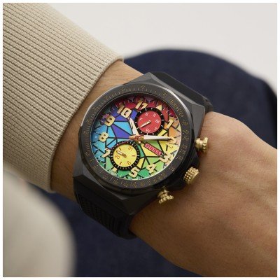 GUESS Orologio Uomo In Acciaio 42 Mm – Cronografo Al Quarzo, Vetro Minerale, Datario, Impermeabile 5 Bar