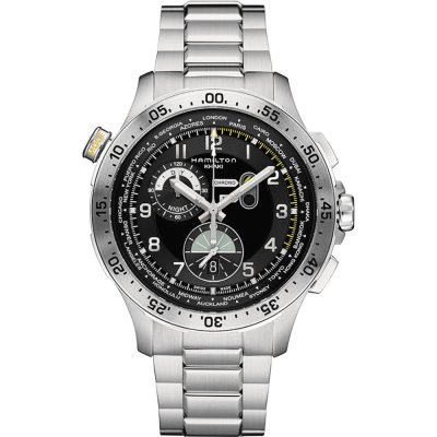 Orologio Hamilton Aviation H76714135 Worldtimer