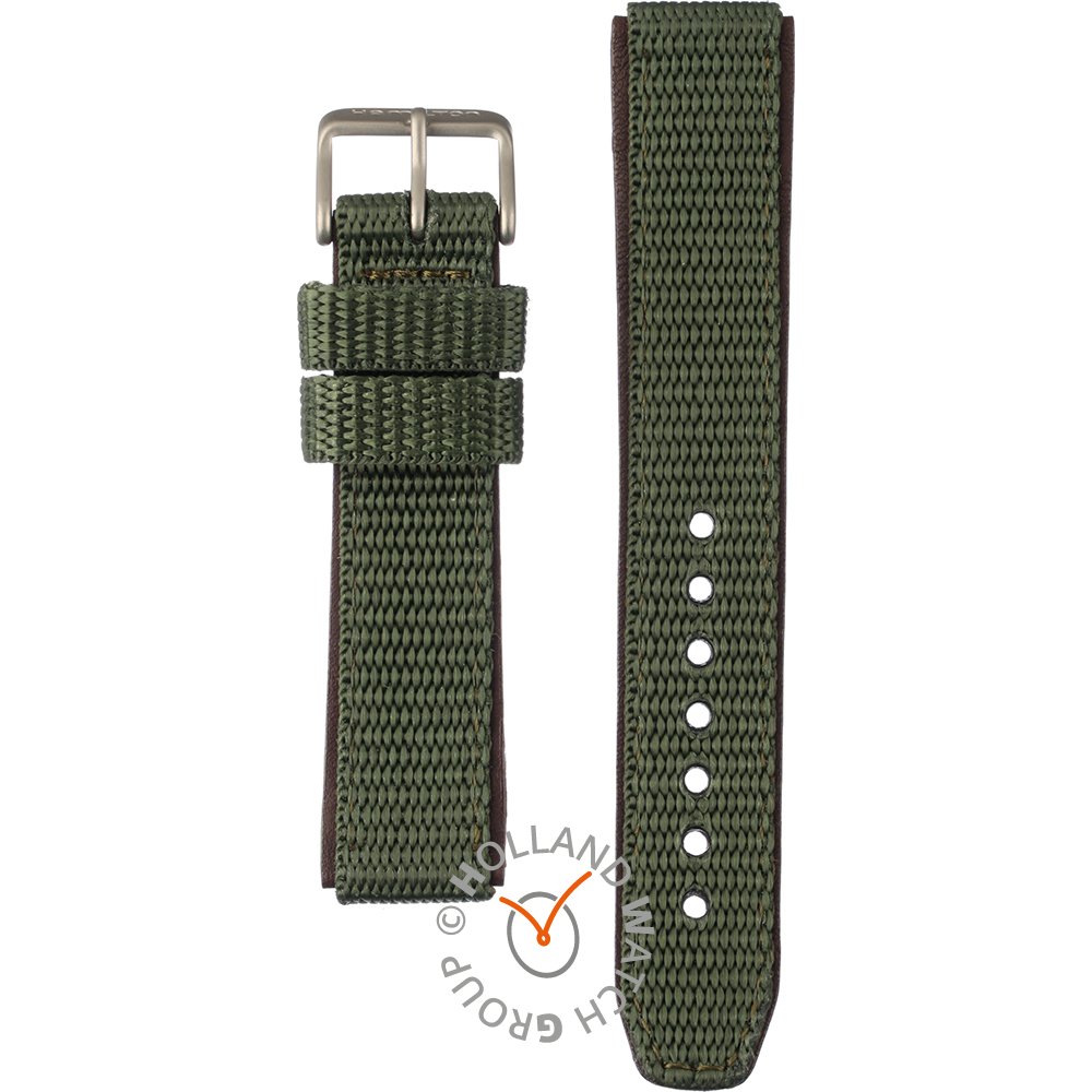Cinturino Hamilton H693.684.101 Khaki Field • Rivenditore ufficiale •  Orologio.it
