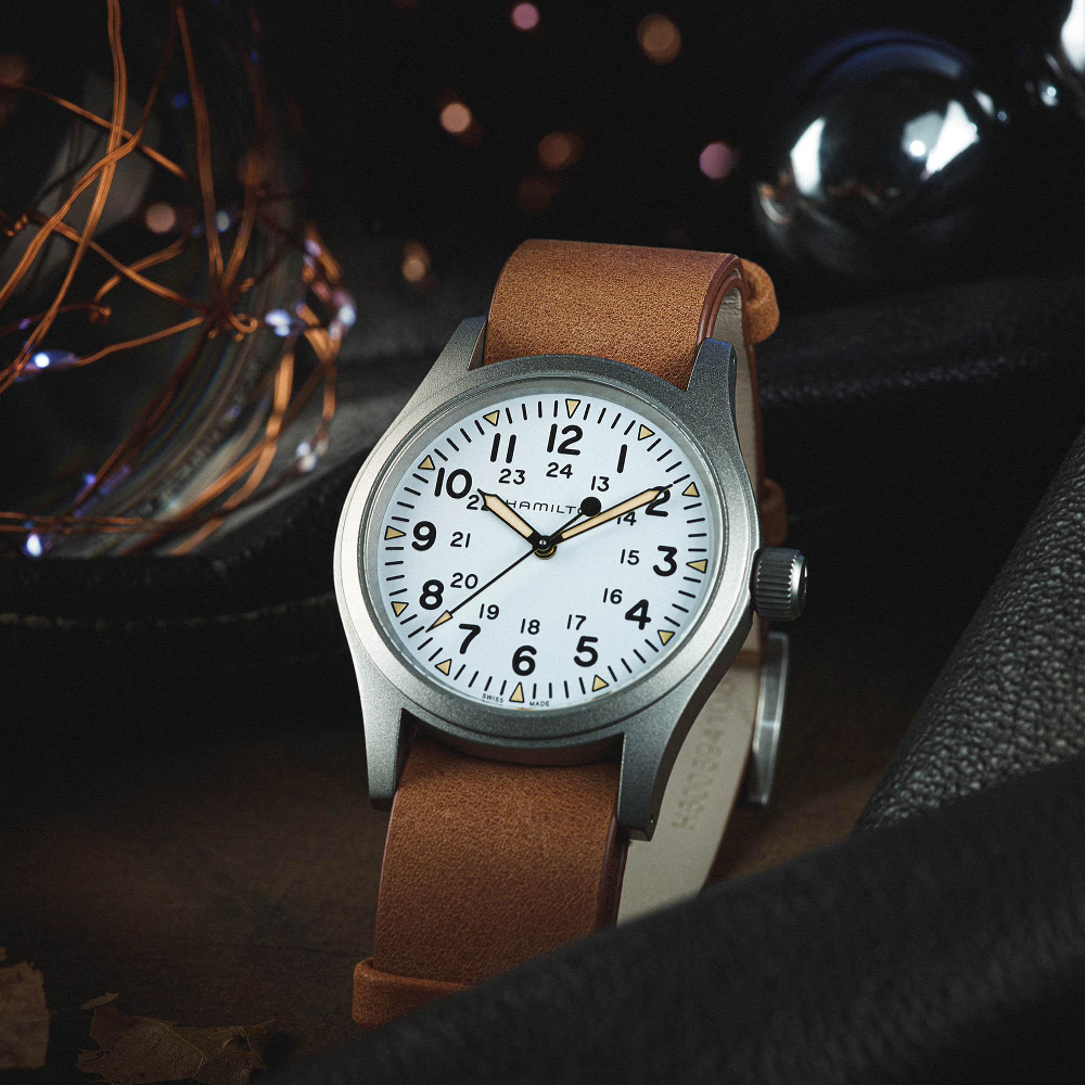 hamilton hand wind khaki