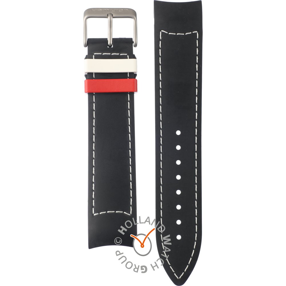 Cinturino Hamilton H691.776.123 Khaki Navy • Rivenditore ufficiale •  Orologio.it