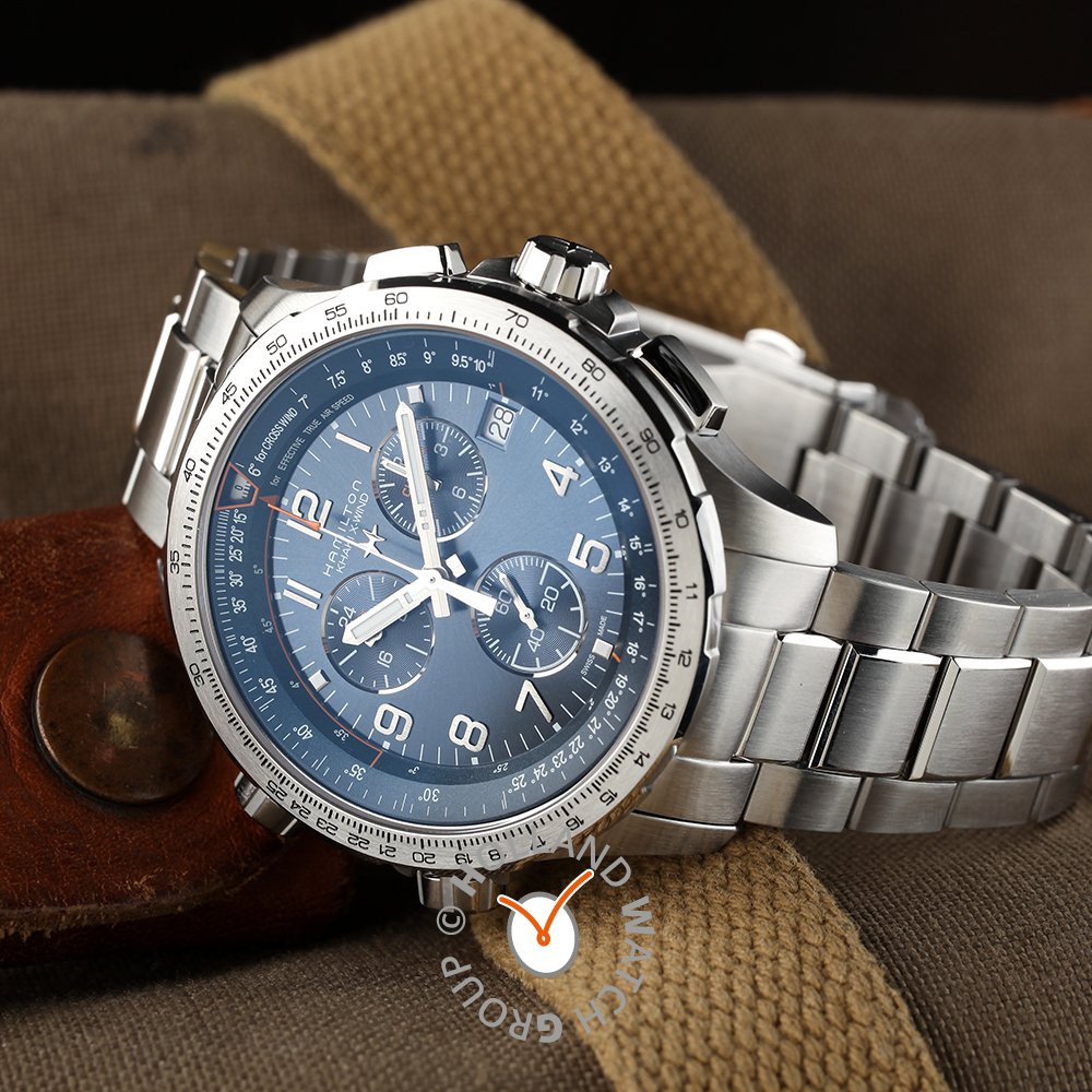 Orologio Hamilton Khaki H77922141 Khaki X-Wind GMT • EAN: 7640167048793 •  Orologio.it