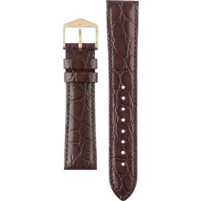 Cinturino Hirsch 12302810NQ-1-18 Crocograin