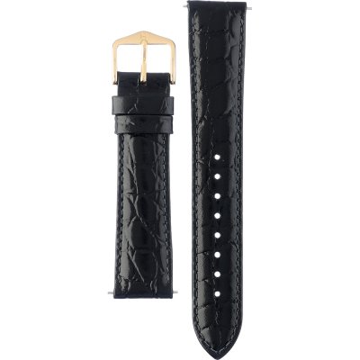 Cinturino Hirsch 12302850-1-18 Crocograin