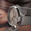 Ladies quartz watch with day-date and a crystal edge Collezione Primavera / Estate Hugo Boss