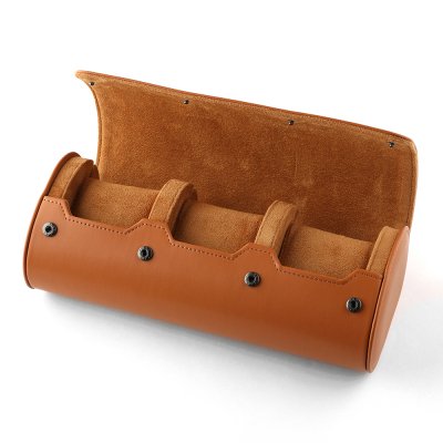 Scatola porta-orologi HWG WATCHROLL-THREE-LBR Watchroll Three Lightbrown