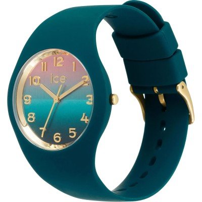 ICE-WATCH Orologio Donna HC3004-54 – Cassa Plastica Bianca, Quadrante Blu, Cinturino Silicone, 100m