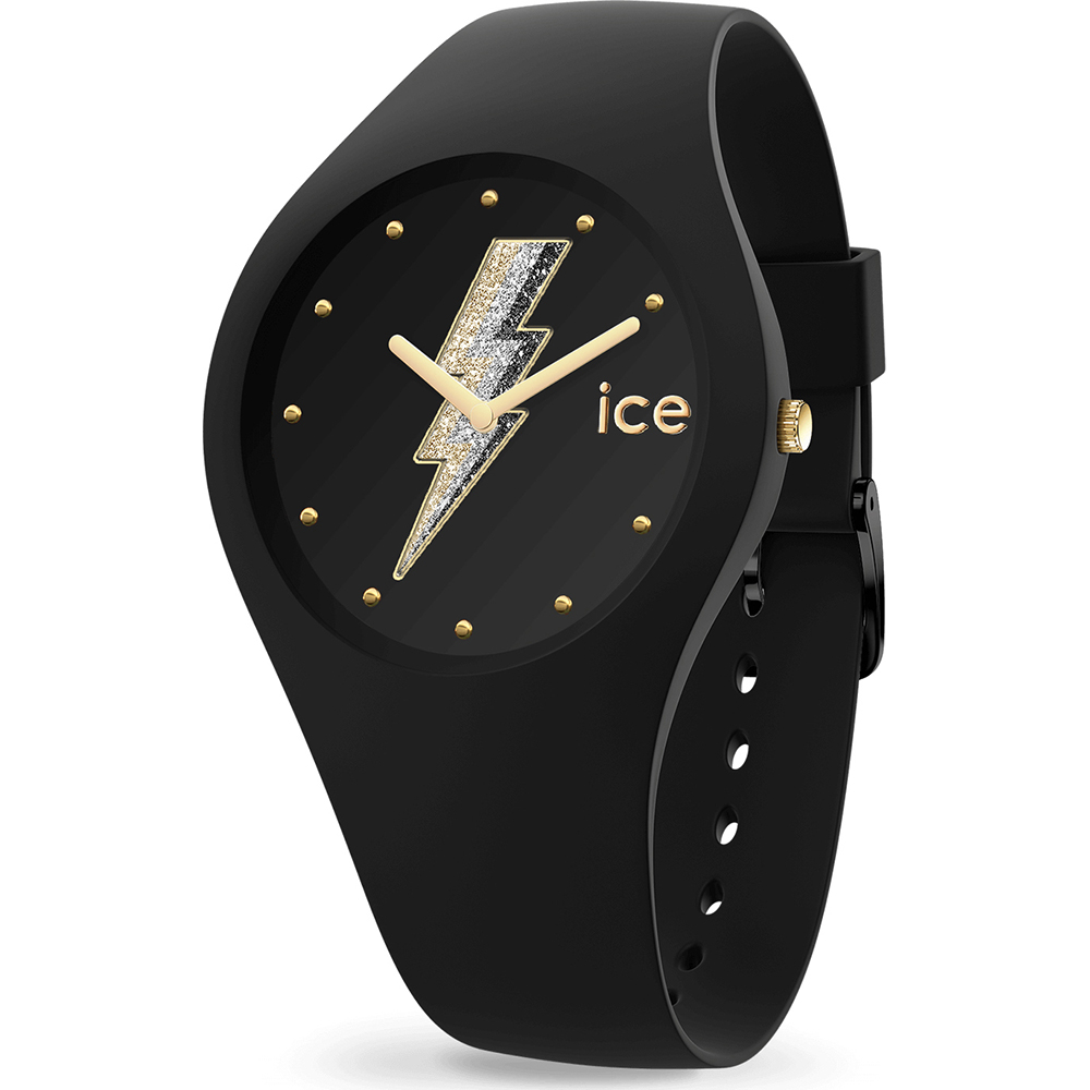 orologio Ice-Watch Ice-Silicone 019858 ICE Glam Rock - Electric Black