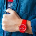 Red solar powered quartz watch Collezione Primavera / Estate Ice-Watch
