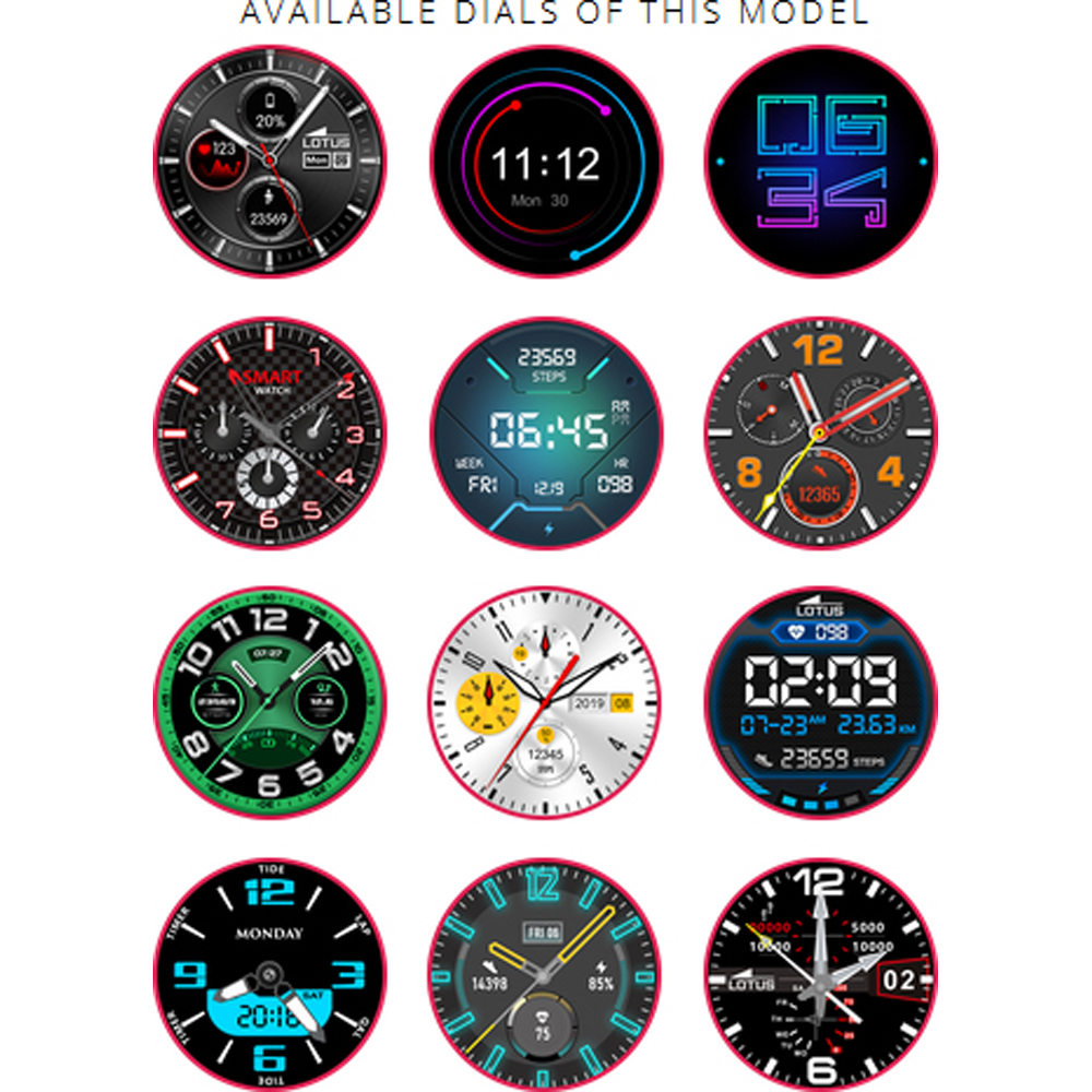 lotus smartwatch 50001