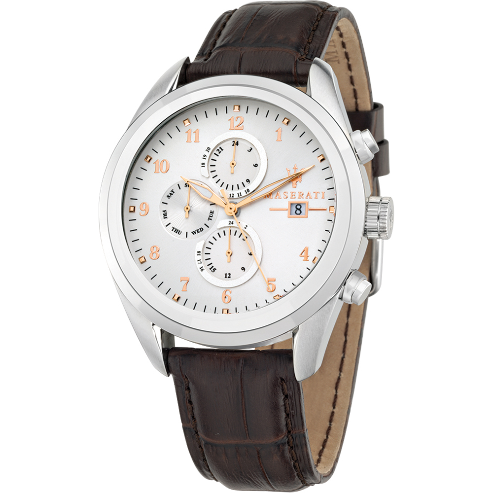 Maserati Watch Time 3 hands Traguardo R8871612003