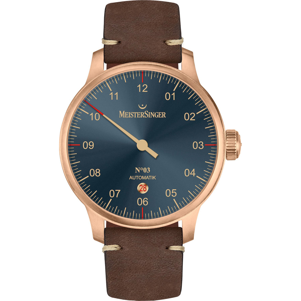 Orologio Meistersinger N°03 AM917BR Nº 03