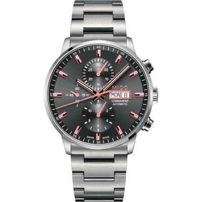Orologio MIDO Commander M0164141106100 Commander Chronograph