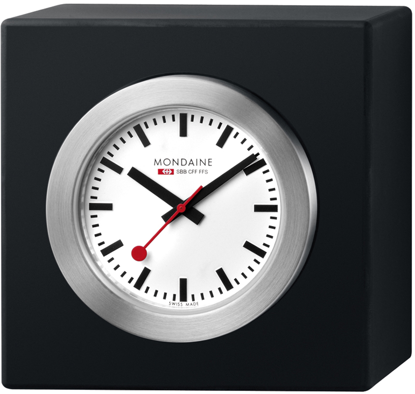Clock Mondaine A660.30318.84SBB Desk Cube