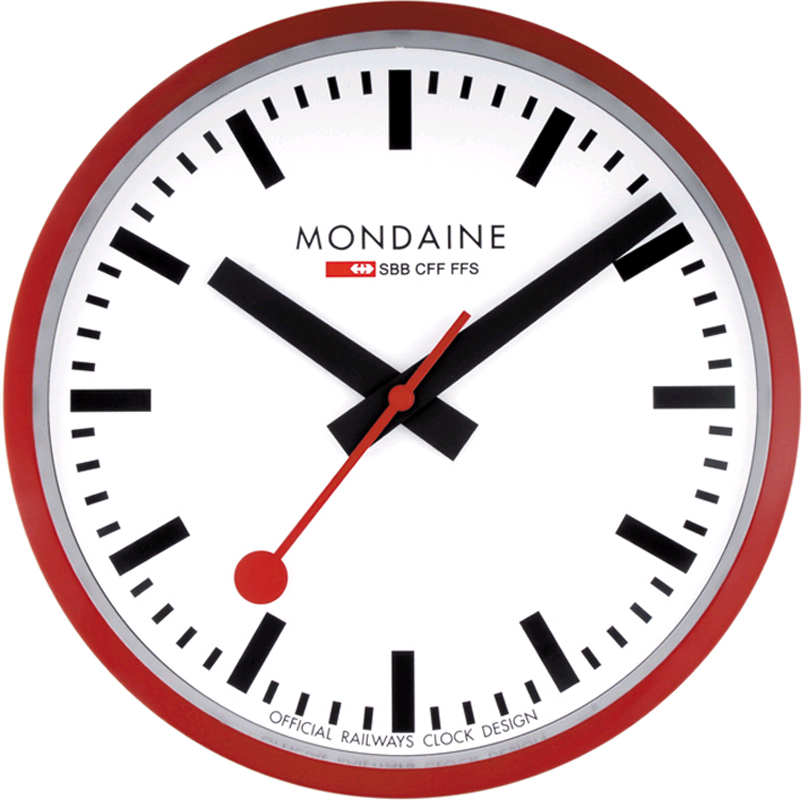 Clock Mondaine A990.CLOCK.11SBC Wall Clock 25 cm