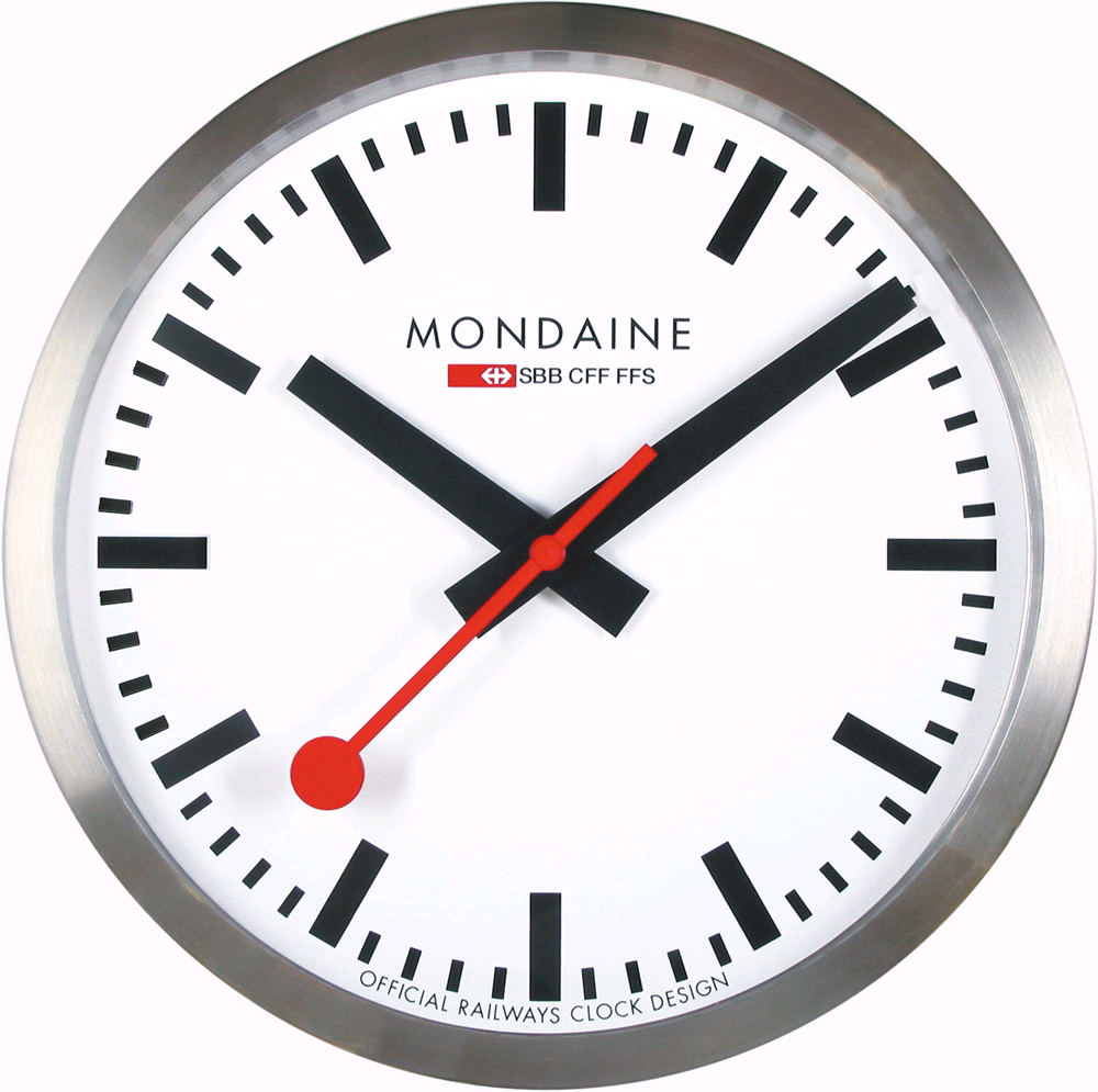 Clock Mondaine A990.CLOCK.16SBB Wall Clock 25 cm