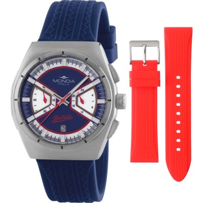 Orologio Mondia MI-819-SS-BLWT-CG Rally Legend Chrono Set