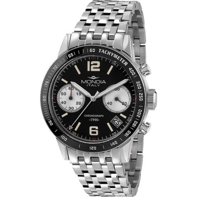 Orologio Mondia MI-822-SS-BK-CM Heritage 1946