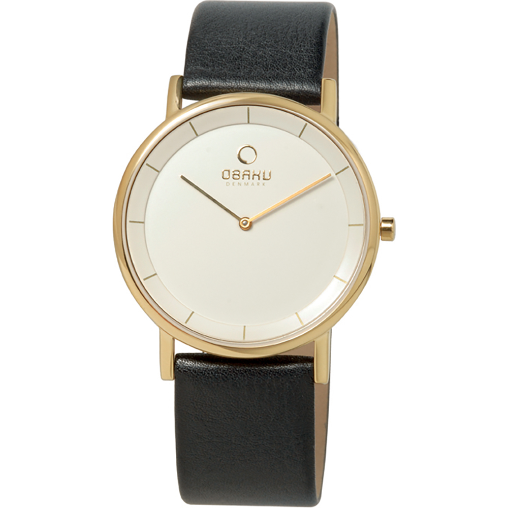 Obaku Watch Time 2 Hands Banke V143GGWRB