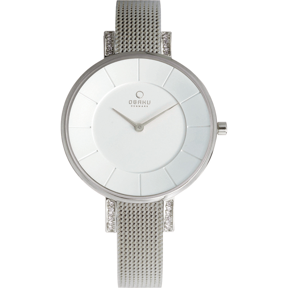 Obaku Watch Time 2 Hands Lun V158LECIMC